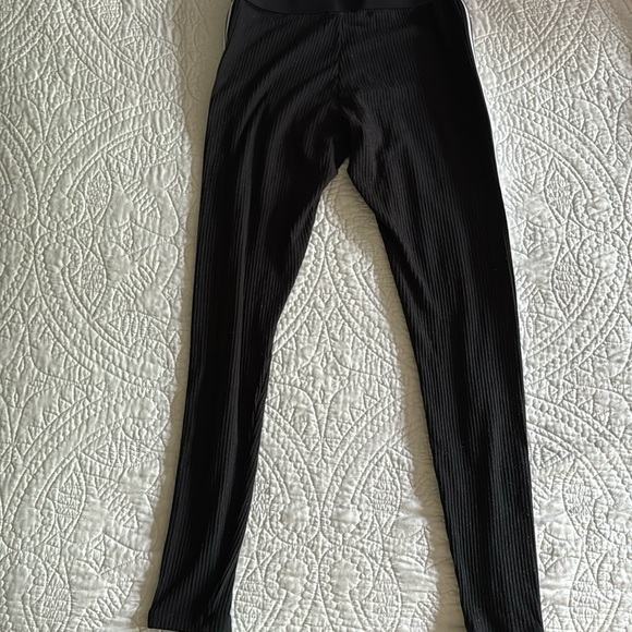 Express One Eleven, Black with White Stripes, High-Rise/Mid-Rise, Size Small - Picture 3 of 4